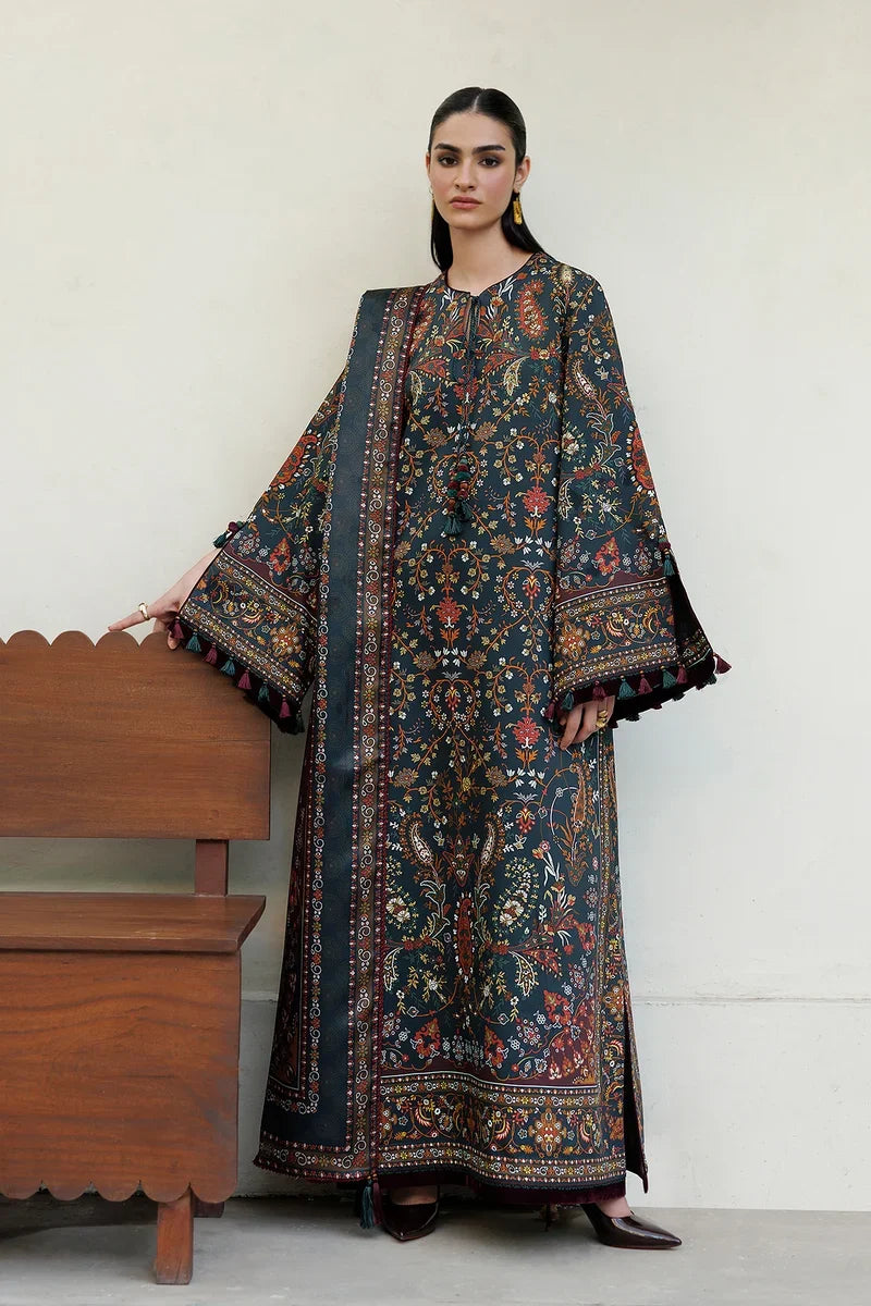 MP1328 - Jazmin - Winter 3PC Karandi Digital Print Dress