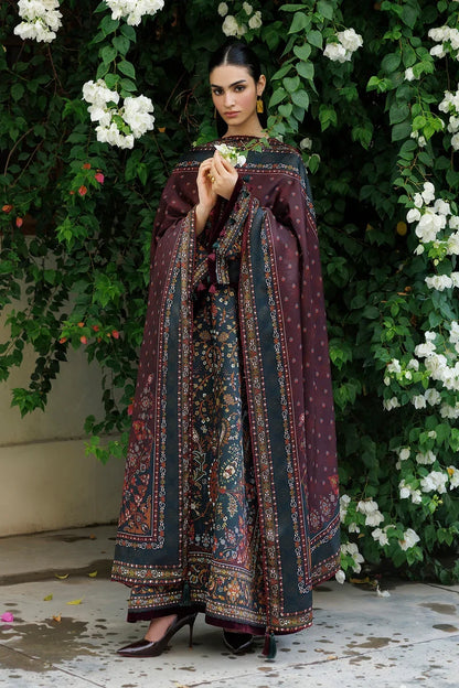 MP1328 - Jazmin - Winter 3PC Karandi Digital Print Dress