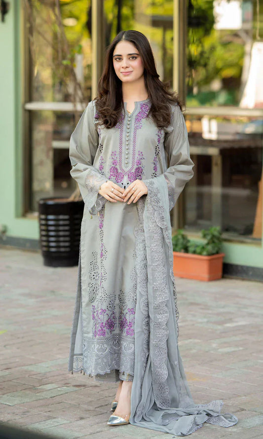 MP1047 - Mushq - 3PC Lawn ChickenKari Embroidered Suit Rs.10,000.00 Rs.5,499.00