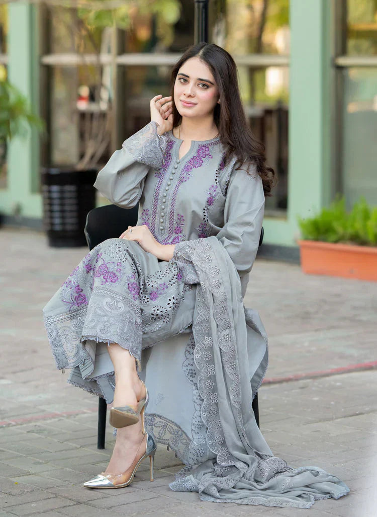 MP1047 - Mushq - 3PC Lawn ChickenKari Embroidered Suit Rs.10,000.00 Rs.5,499.00
