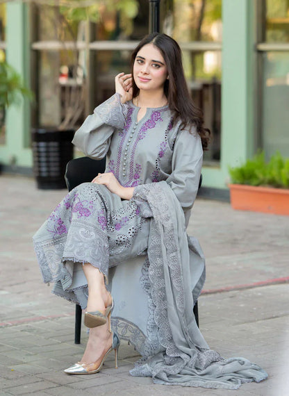 MP1047 - Mushq - 3PC Lawn ChickenKari Embroidered Suit Rs.10,000.00 Rs.5,499.00