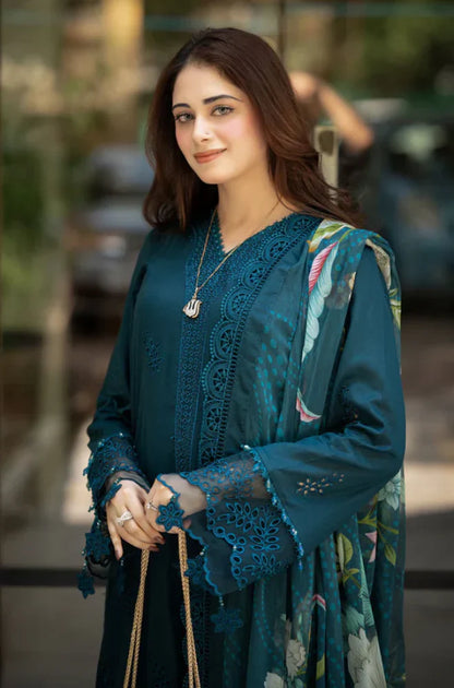 MP1070 - Bareeze 3PC Lawn Embroidered Suit Rs.9,500.00 Rs.4,999.00