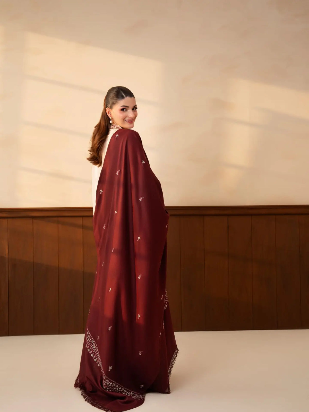 MP1334 - Lazuli - Winter 3PC Dhanak Embroidered Suit
