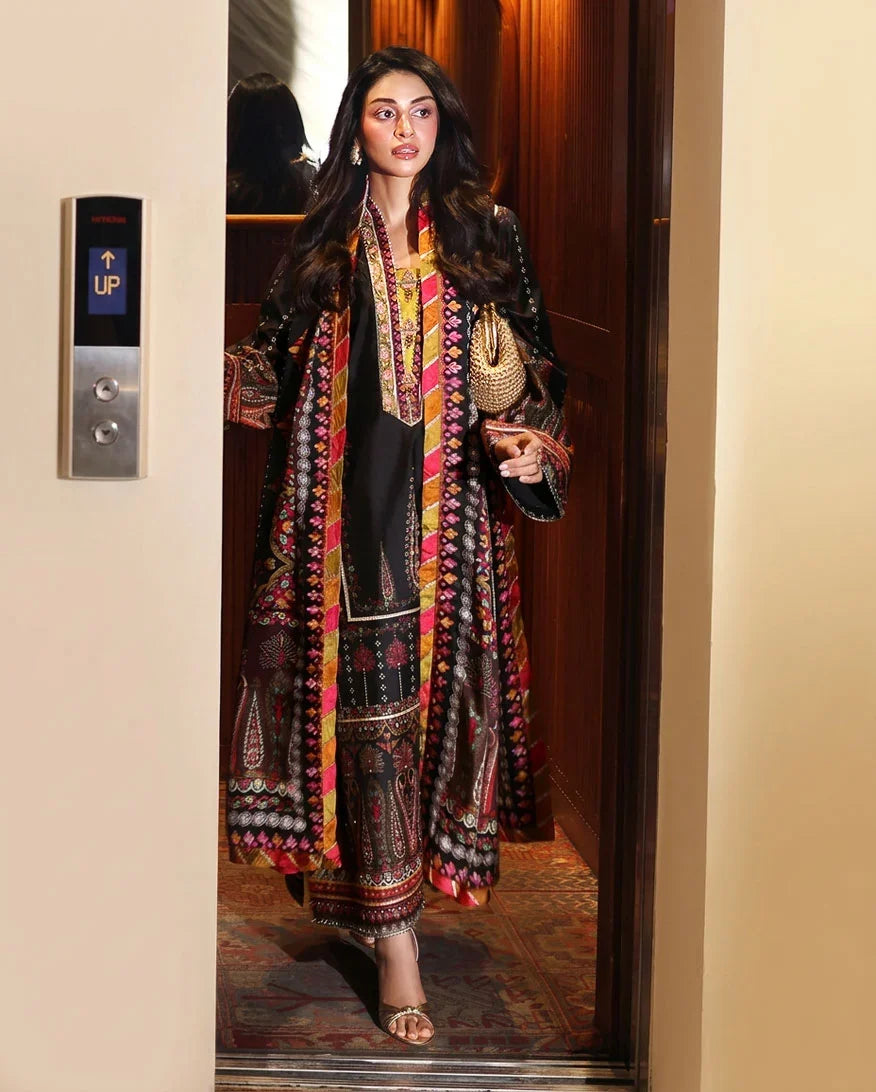 MP1314 - MUSHQ - Winter 3PC Karandi Digital Print Dress