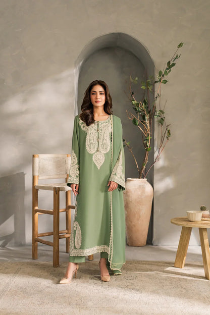 MP1125 - Mirana - Summer 3PC Lawn Embroidered Suit