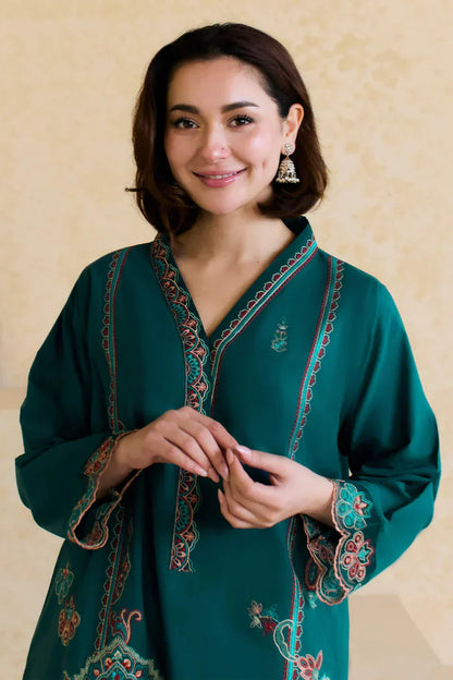 MP3371- Mishkaa - Winter 2PC Dhanak Embroidered Suit