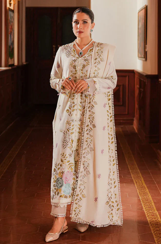 Mp3323 - Mohagni - Winter 3PC Dhanak Embroidered Suit