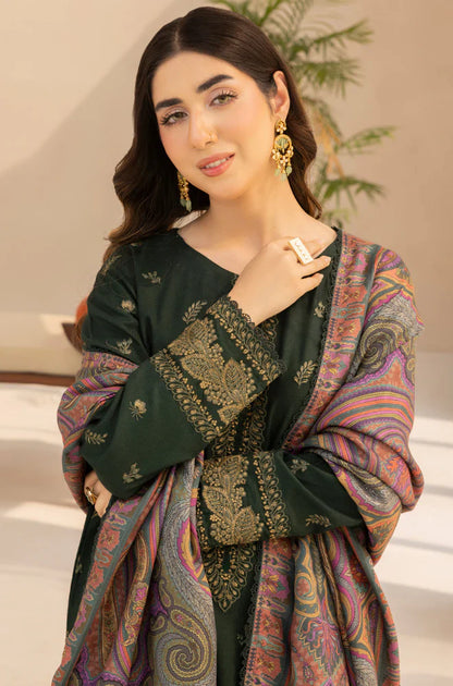 Mp3380 - Mohagni - Winter 3PC Dhanak Embroidered Suit
