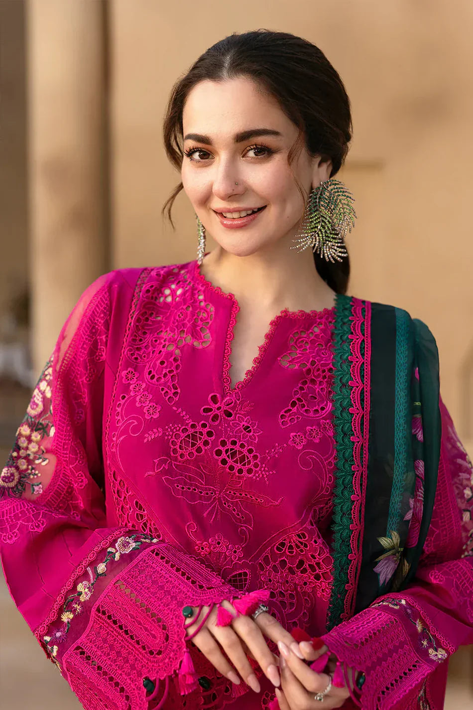 MP1180 - SOBIA NAZIR - Summer 3PC Lawn ChickenKari Embroidered Suit