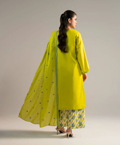MP1232 - Sapphire - Summer - 3PC Lawn Embroidered Suit