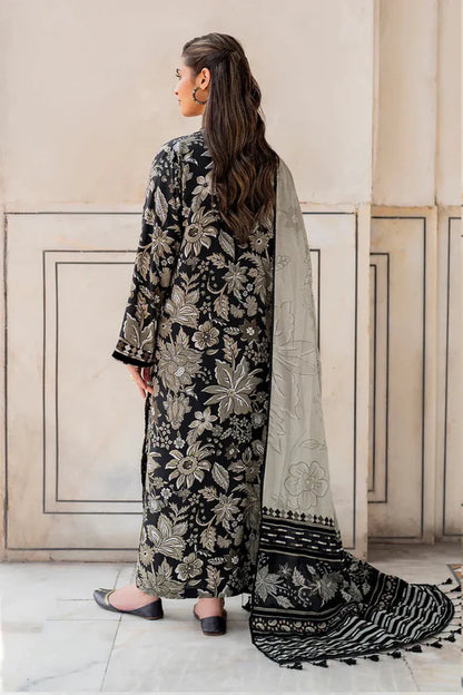 MP950- Baroque Winter 3PC Karandi Printed Suit