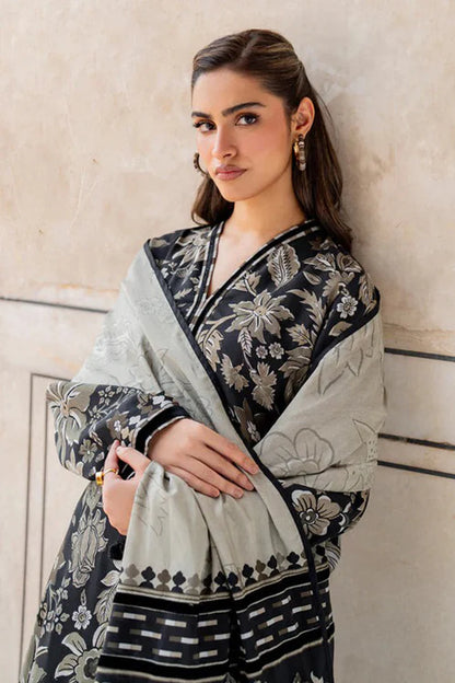MP950- Baroque Winter 3PC Karandi Printed Suit