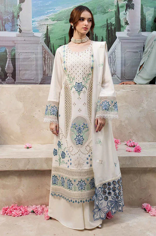 MP1074 - QalamKar - 3PC Lawn ChickenKari Embroidered Suit - Rs.11,000.00 Rs.5,999.00