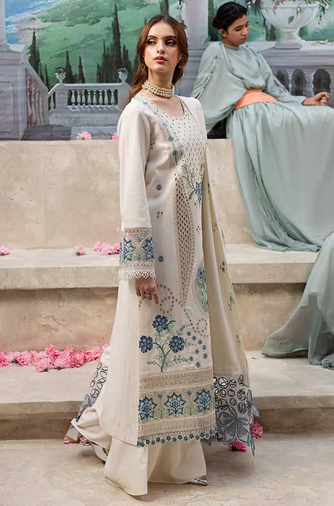 MP1074 - QalamKar - 3PC Lawn ChickenKari Embroidered Suit - Rs.11,000.00 Rs.5,999.00