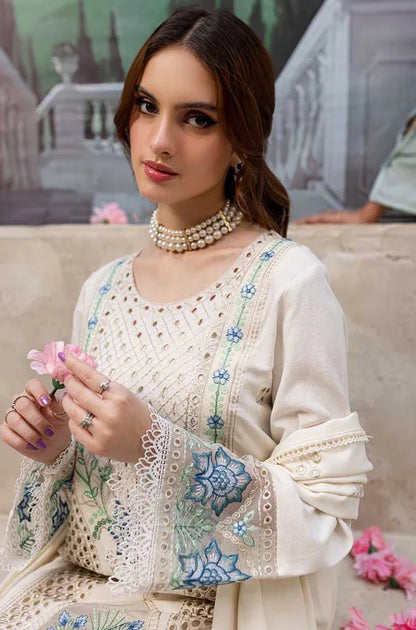 MP1074 - QalamKar - 3PC Lawn ChickenKari Embroidered Suit - Rs.11,000.00 Rs.5,999.00