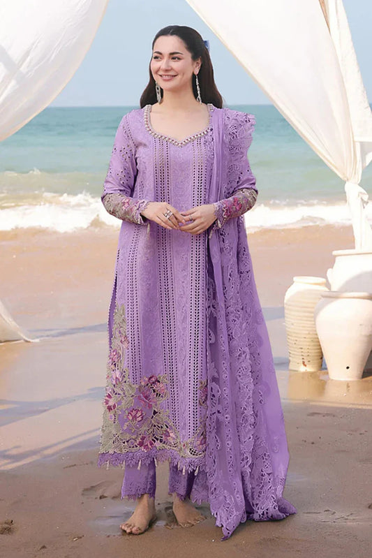 MP1079 Qalamkar - 3PC Lawn Chikenkari Embroidered Shirt -  Rs.11,000.00 Rs.6,499.00
