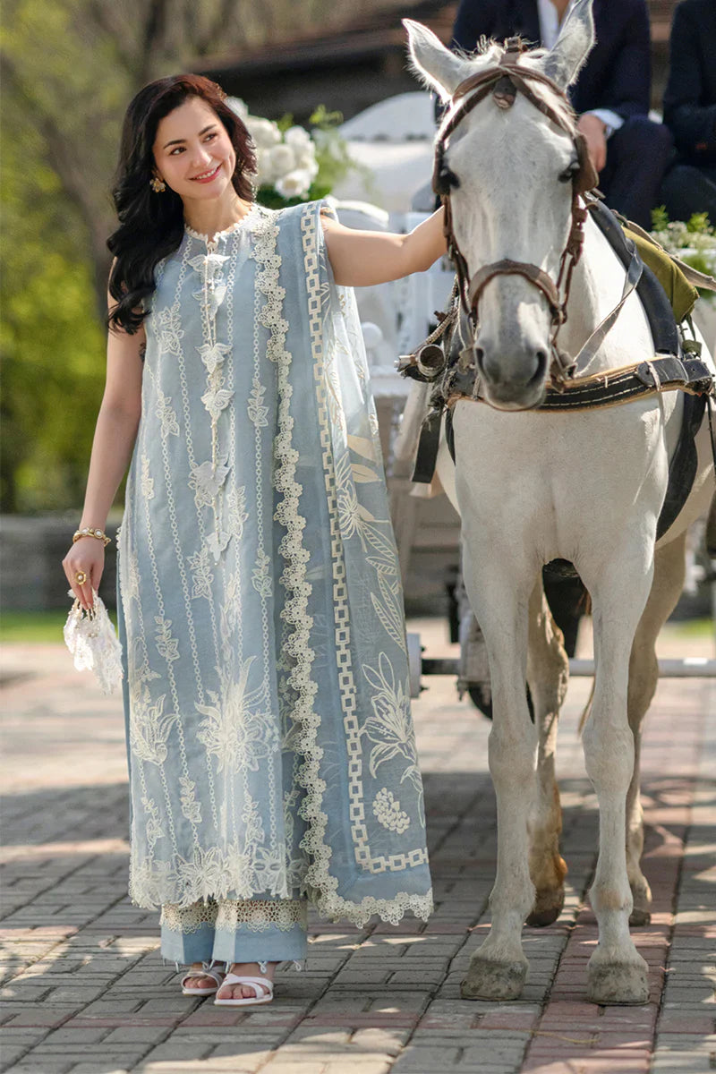 MP1200 - SUMMER 3PC Lawn ChickenKari Embroidered Suit