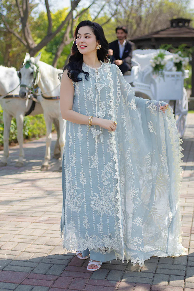 MP1200 - SUMMER 3PC Lawn ChickenKari Embroidered Suit