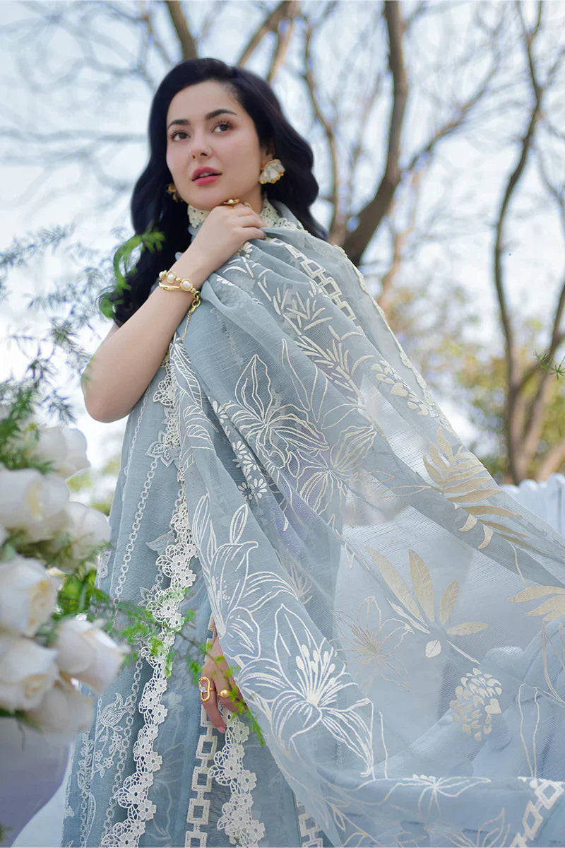 MP1200 - SUMMER 3PC Lawn ChickenKari Embroidered Suit