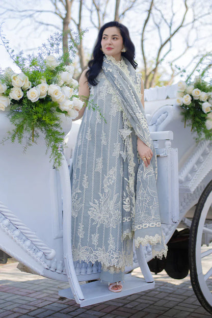 MP1200 - SUMMER 3PC Lawn ChickenKari Embroidered Suit