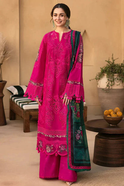MP1180 - SOBIA NAZIR - Summer 3PC Lawn ChickenKari Embroidered Suit