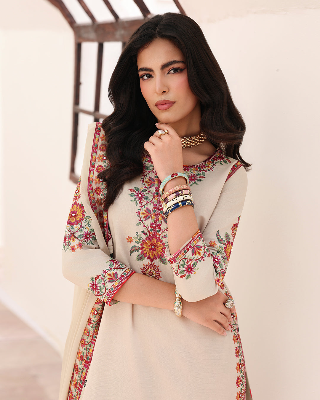 MP1218 - Charizma - Summer - 3PC Lawn Embroidered Suit