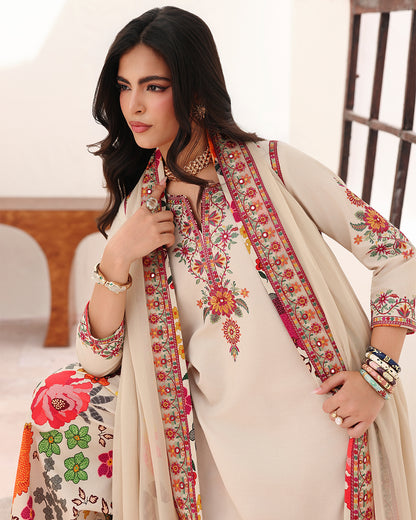 MP1218 - Charizma - Summer - 3PC Lawn Embroidered Suit