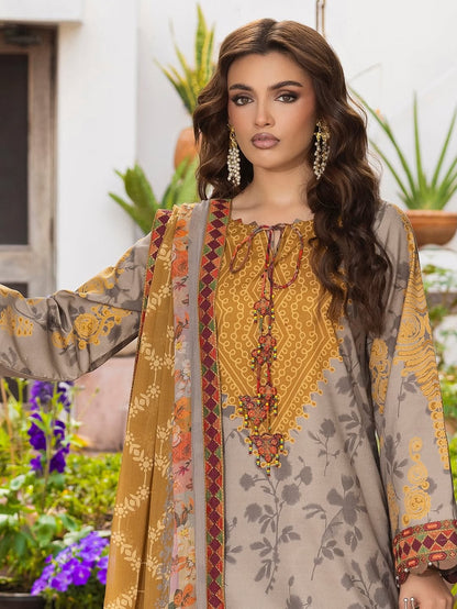 MP1186 - CHARIZMA - Summer 3PC Lawn Digital Print Dress