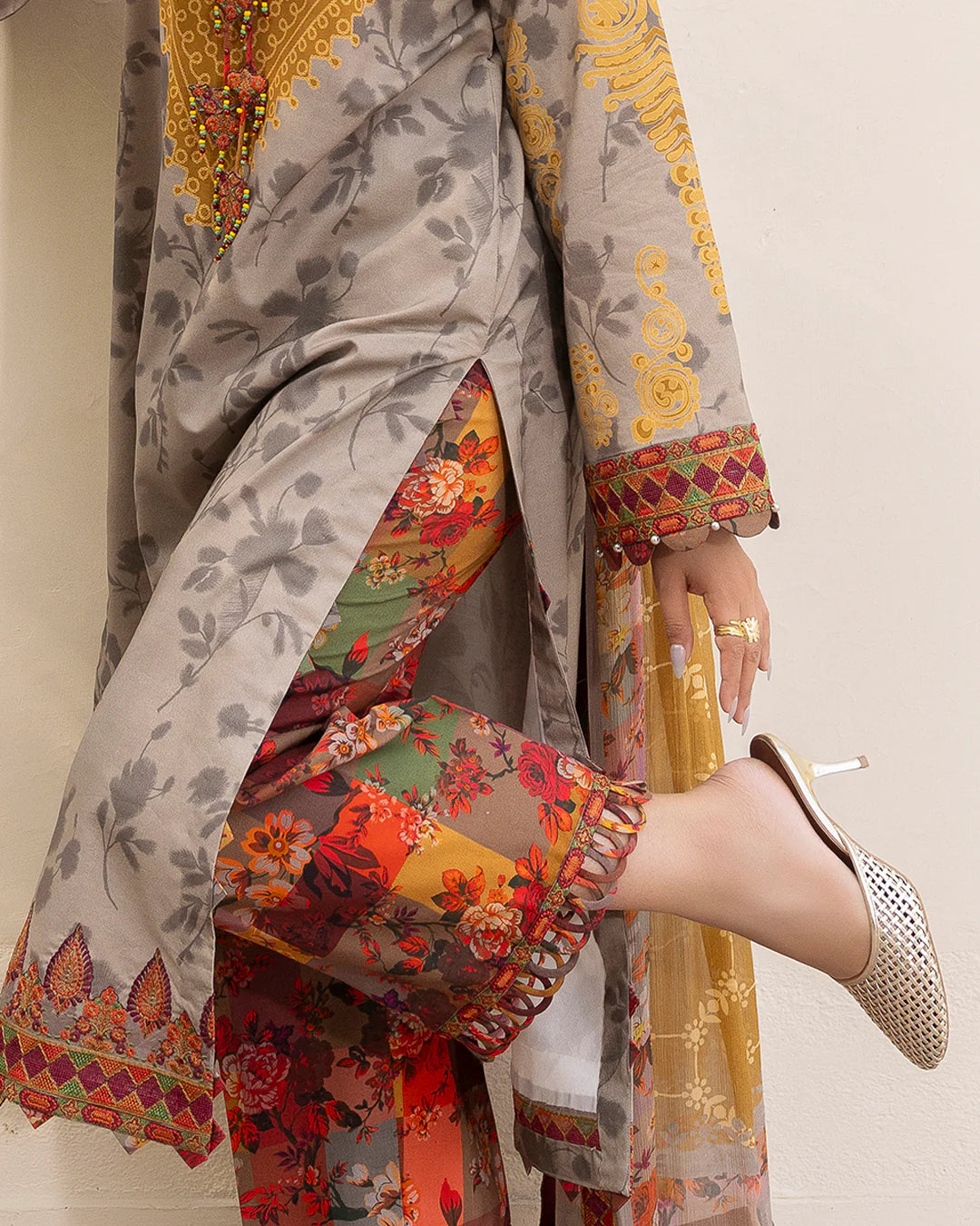 MP1186 - CHARIZMA - Summer 3PC Lawn Digital Print Dress