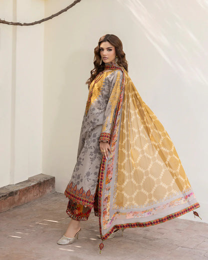 MP1186 - CHARIZMA - Summer 3PC Lawn Digital Print Dress