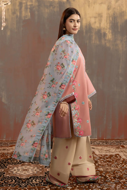 MP1192 - Summer-3PC Lawn Embroidered Suit