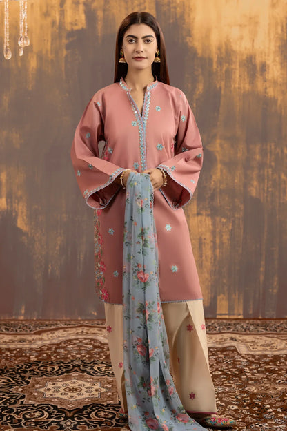 MP1192 - Summer-3PC Lawn Embroidered Suit