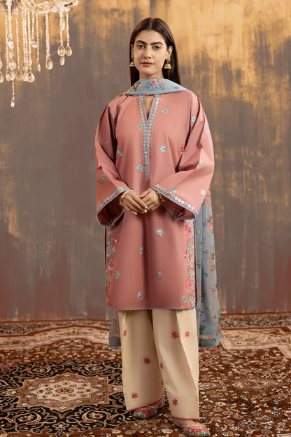 MP1192 - Summer-3PC Lawn Embroidered Suit