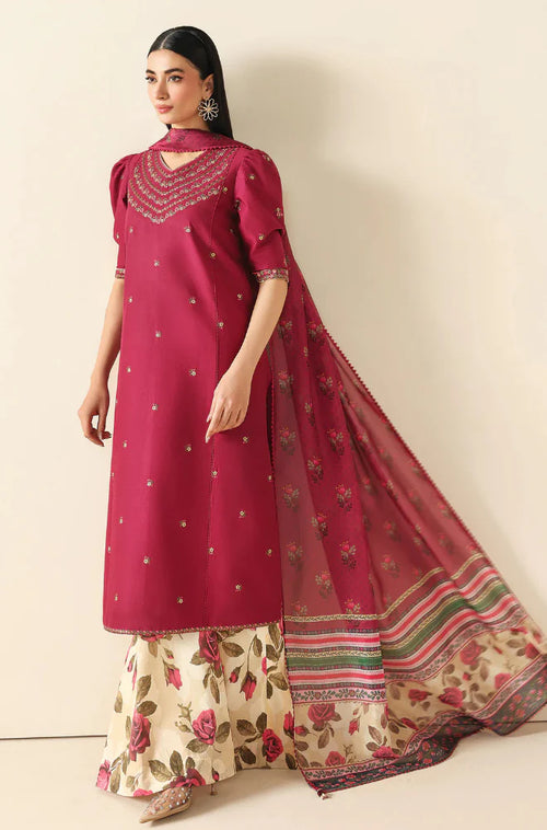 MP1194 - Summer - 3PC Lawn Embroidered Suit