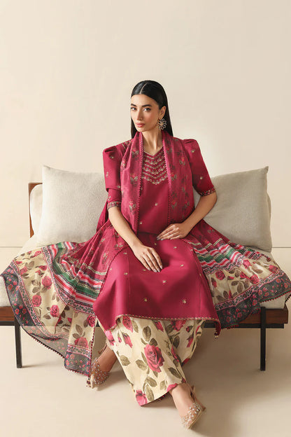 MP1194 - Summer - 3PC Lawn Embroidered Suit