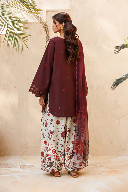 MP1198 - Summer - 3PC Lawn Embroidered Suit
