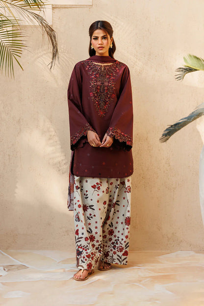 MP1198 - Summer - 3PC Lawn Embroidered Suit