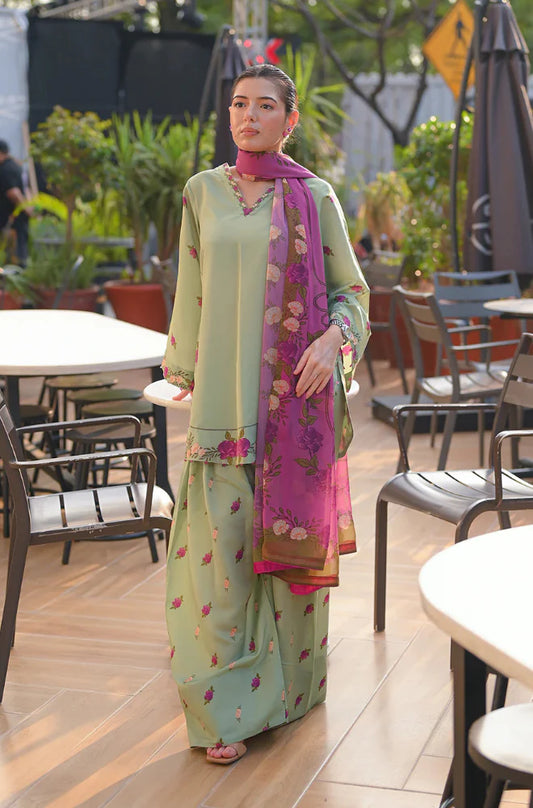 MP1197 - Summer 3PC Lawn Digital Print Dress