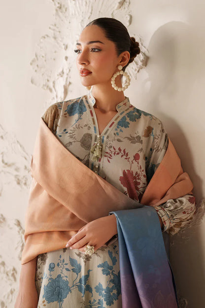 MP33140 - Baroque - Winter 3PC Karandi Digital Print Dress