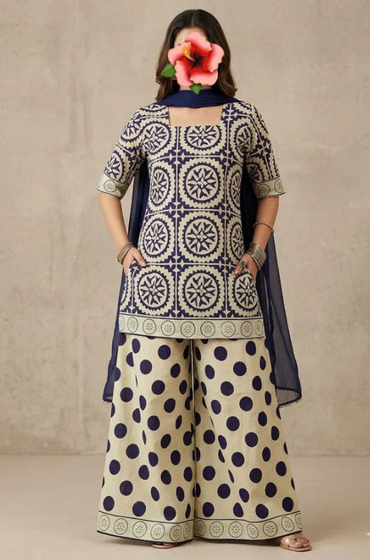 MP1230 - Ethnic - Summer 3PC Lawn Digital Print Dress