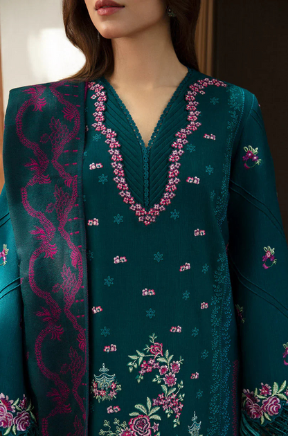 MP3345 Sobia Nazir - Winter 3PC Dhanak Embroidered Suit