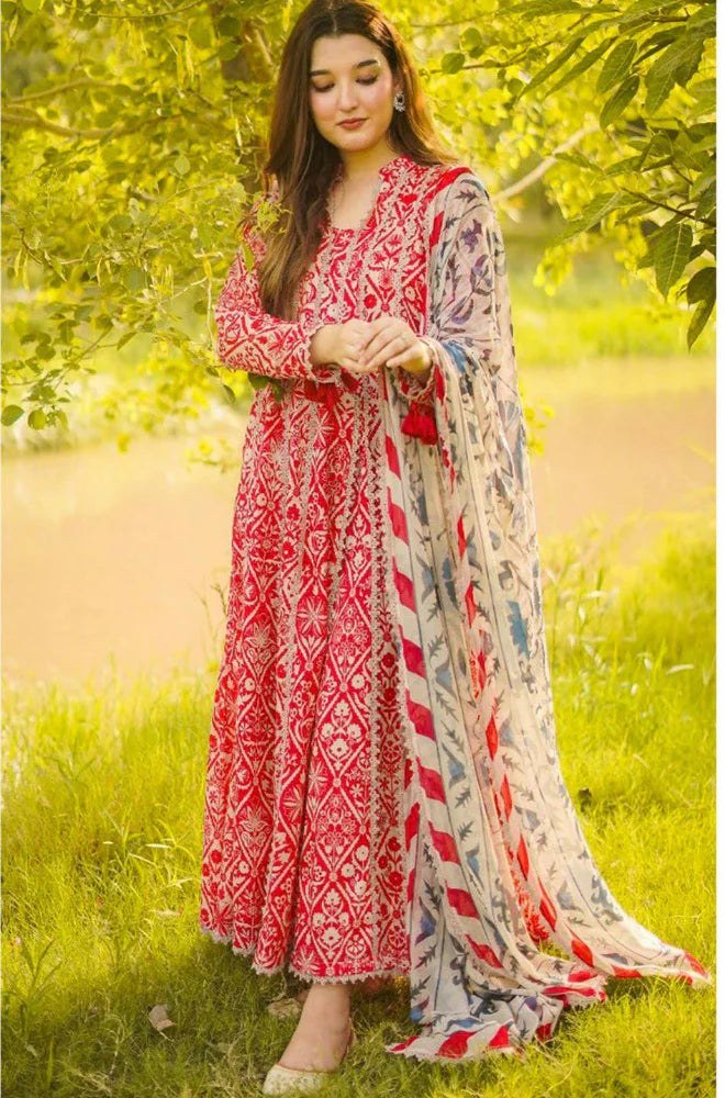 MP1159 - Aneelas - Summer 3PC Lawn Digital Print Dress