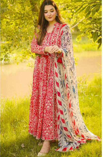 MP1159 - Aneelas - Summer 3PC Lawn Digital Print Dress