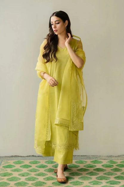 MP1177 - Summer 3PC Lawn Embroidered Suit