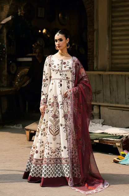 MP1233 - Shagna - Summer Lawn Digital Printed Frock 3pc