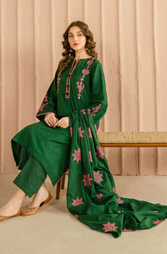 MP1068 - Sapphire 3PC Embroidered Lawn Suit Rs.8,500.00 Rs.4,499.00