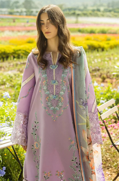 MP1078 Mushq - 3PC Lawn Embroidered Suit -  Rs.9,000.00 Rs.4,999.00