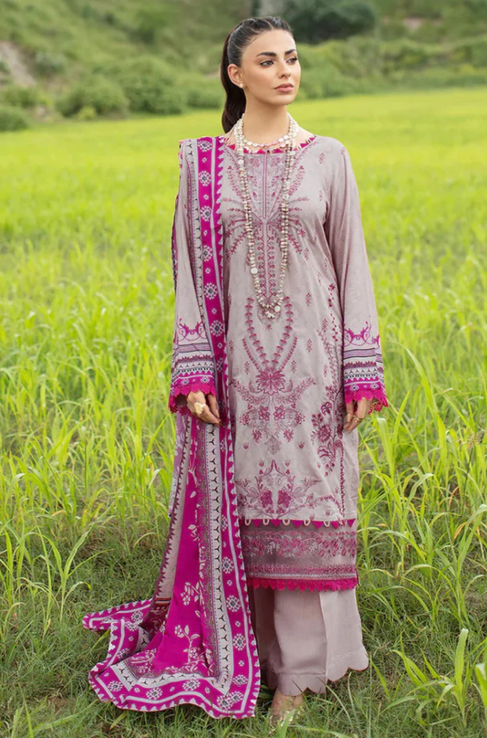 Mp1090 - Jazmin - 3PC Lawn Embroidered Suit