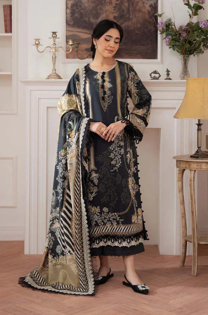KP1219 - Summer 3PC Lawn Digital Print Dress