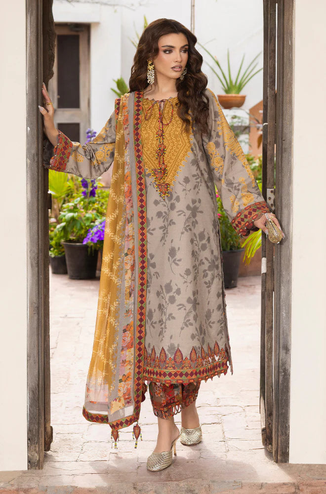 MP1186 - CHARIZMA - Summer 3PC Lawn Digital Print Dress